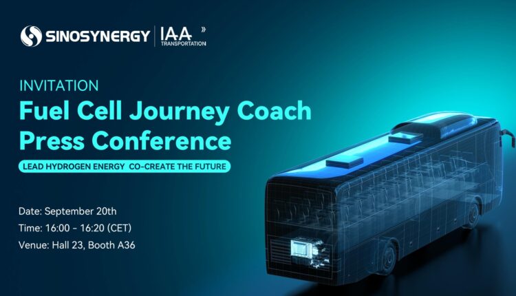 Sinosynergy’s European Debut in Iaa 2022: Teams Up With Global Brands to Present a Hydrogen Fuel Cell Journey Coach and Superior Fuel Cell Products