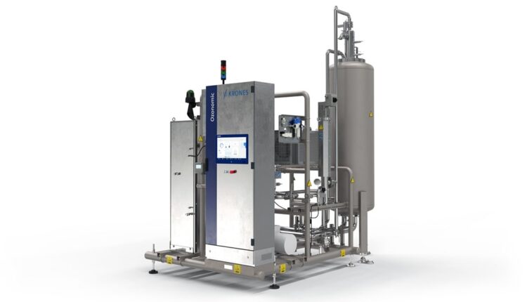 solution for ozonising water