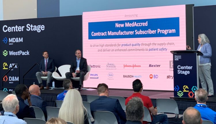 MEDACCRED LAUNCHES NEW CONTRACT MANUFACTURER SUBSCRIBER PROGRAM