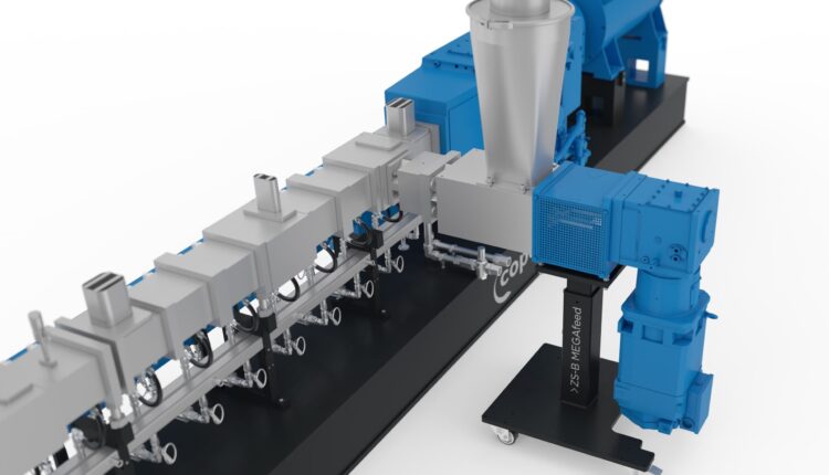 Innovative ZS-B MEGAfeed Side Feeder Makes Plastics Recycling