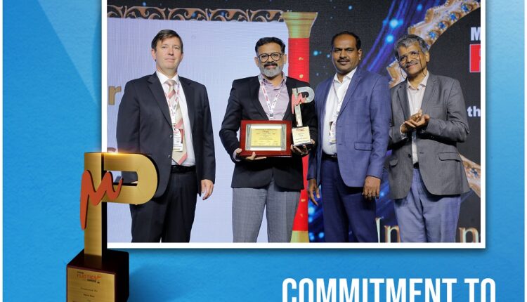 Aqua Star's MD Mr. Seejo Ponnore was Honored with the Modern Plastic Award 2024 for the Innovative Finished Product Category